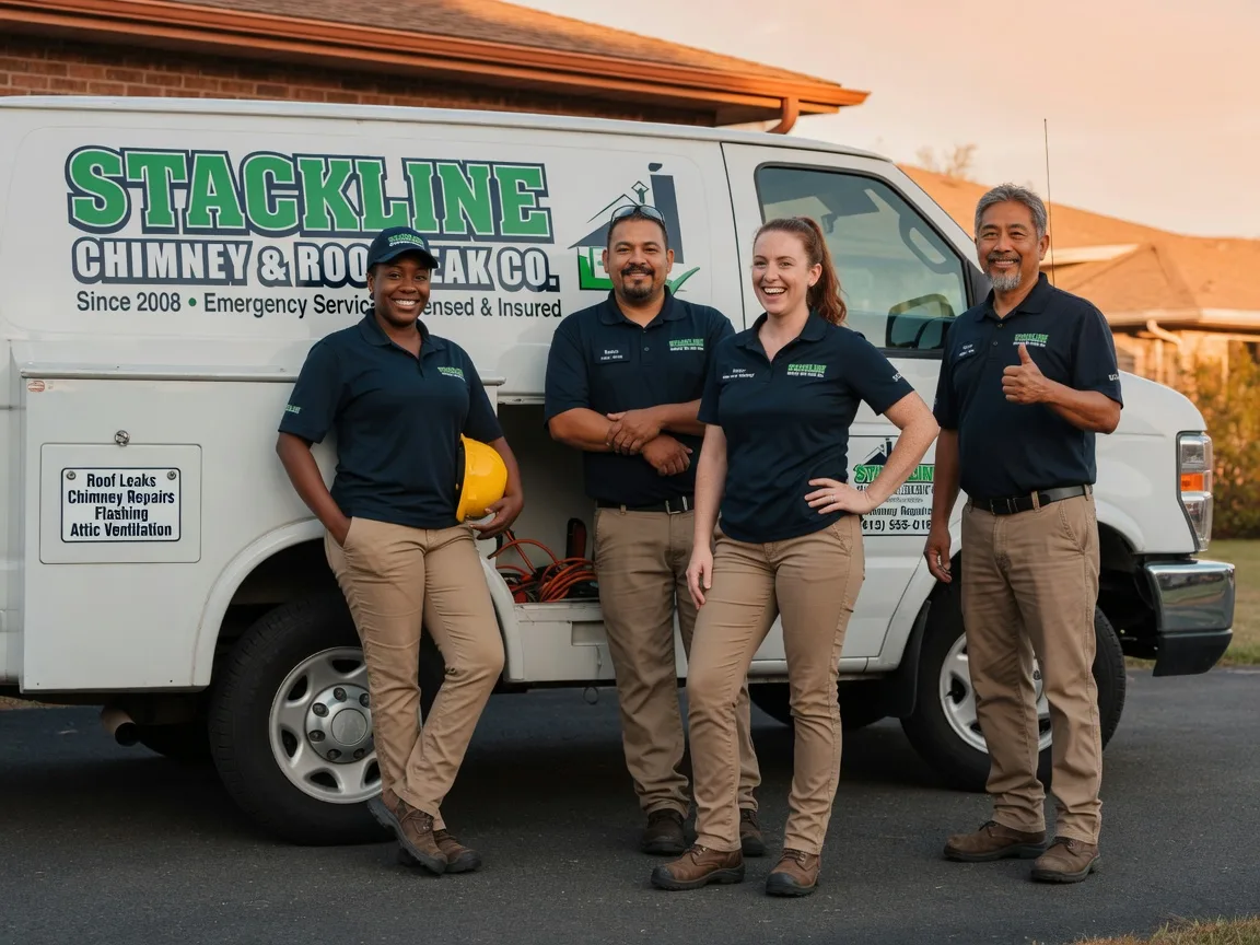 Chimney flashing repair company in Edgerton, MO